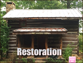 Historic Log Cabin Restoration  Farmdale, Ohio